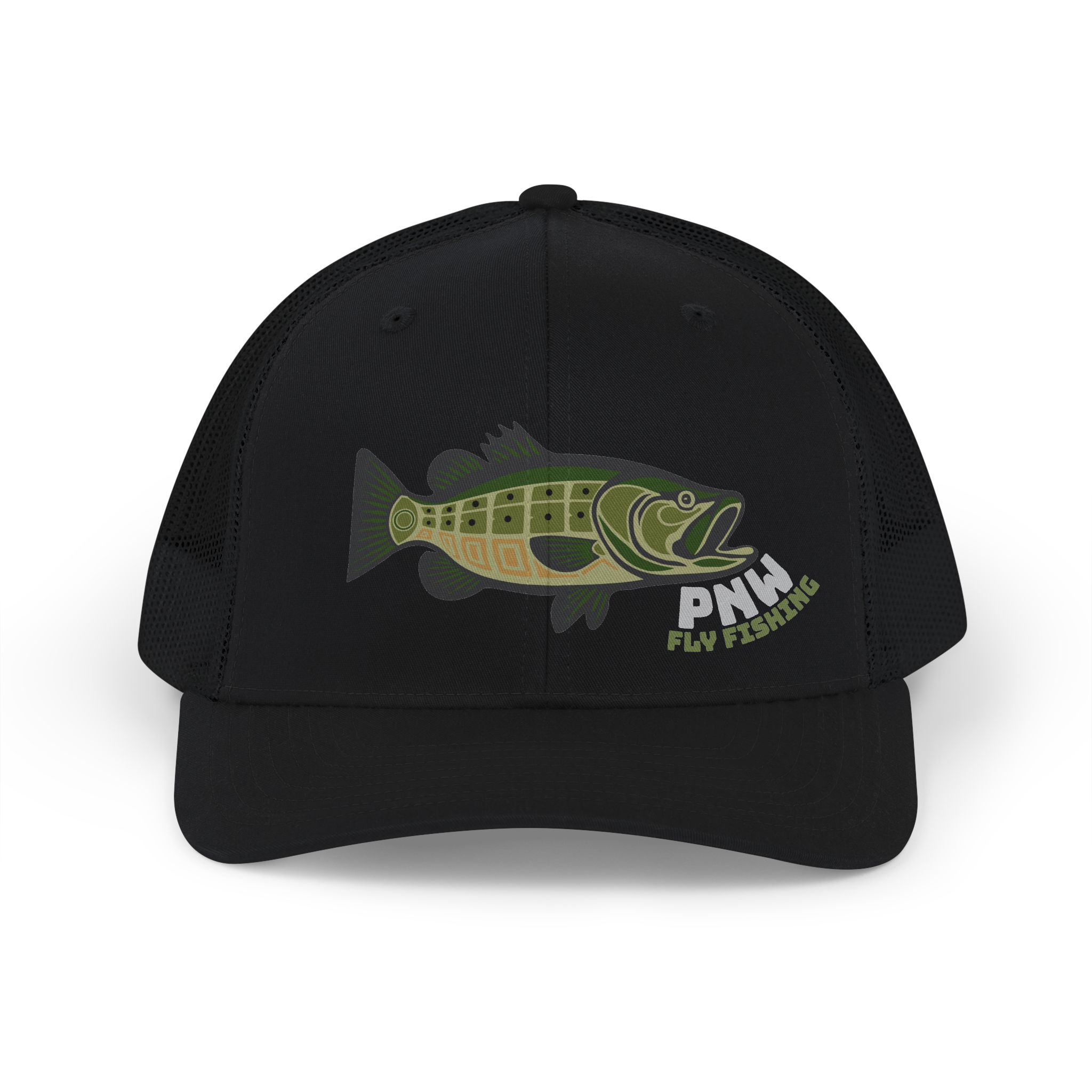 Largemouth Bass Fishing Trucker Hat - Image 13