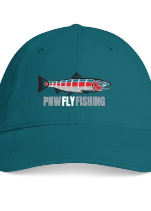 'PNW Fly Fishing' Logo Embroidered Hat