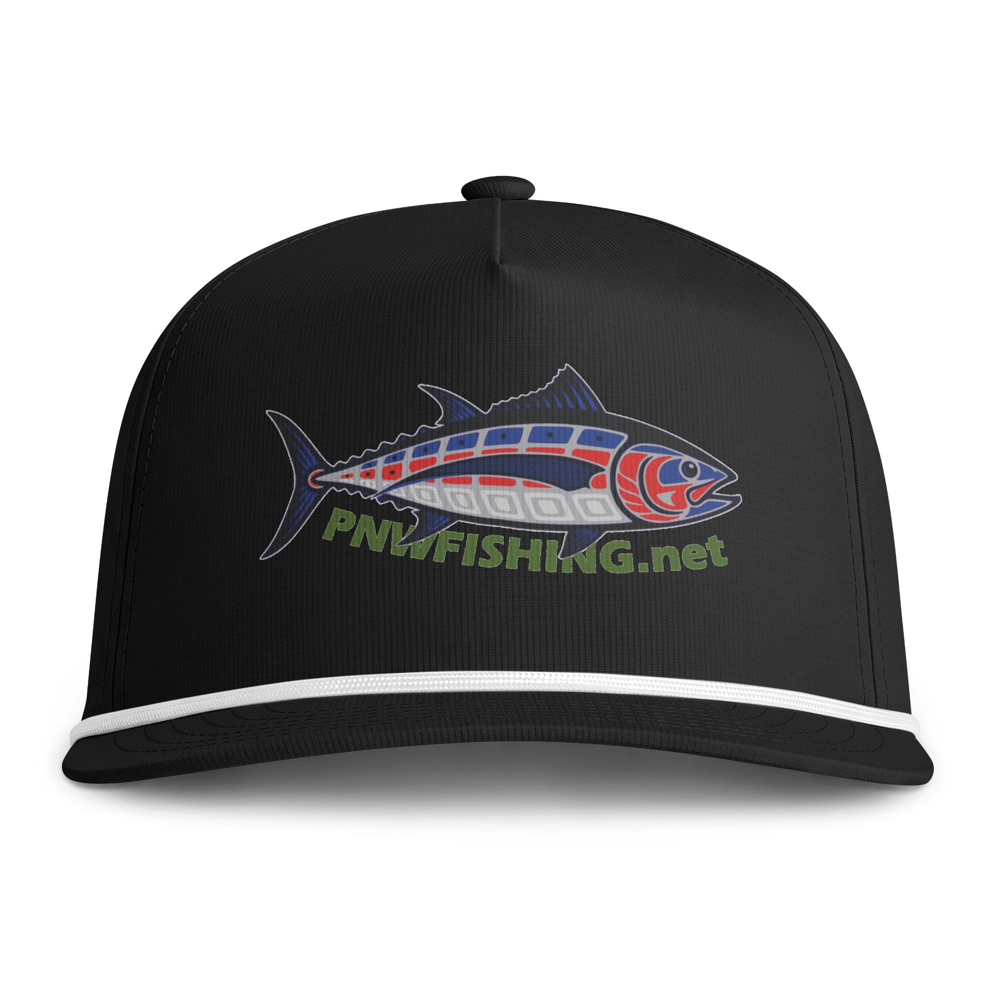 Tuna Logo Sunwashed Rope Cap - PNW Fishing - Image 5