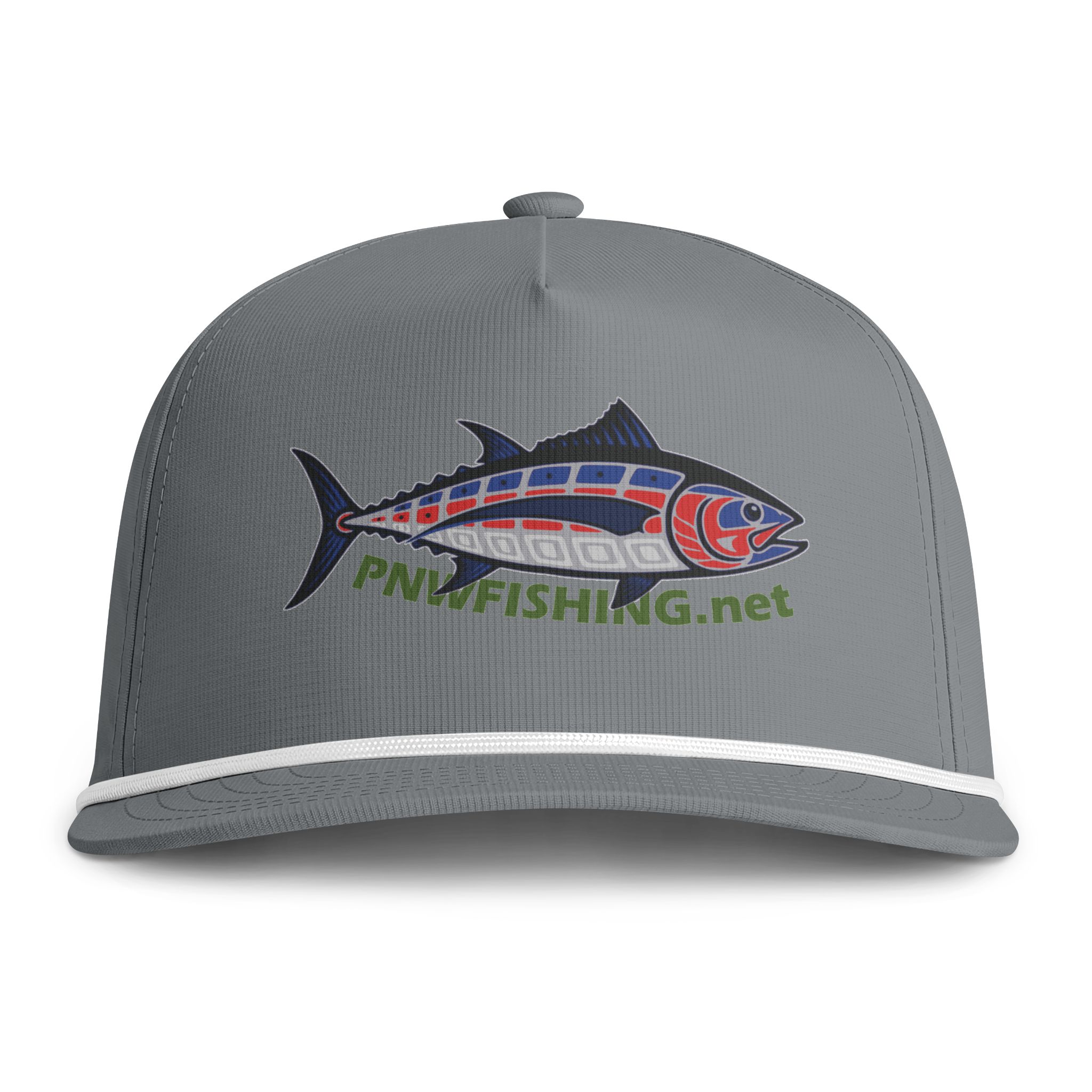 Tuna Logo Sunwashed Rope Cap - PNW Fishing - Image 3